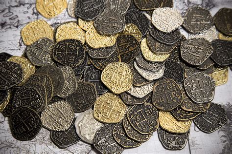 bag of fake pirate medallion coins|pirate silver coins for sale.